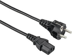 HAMA Schuko - IEC C14 Cable 1.5m Μαύρο 00029934