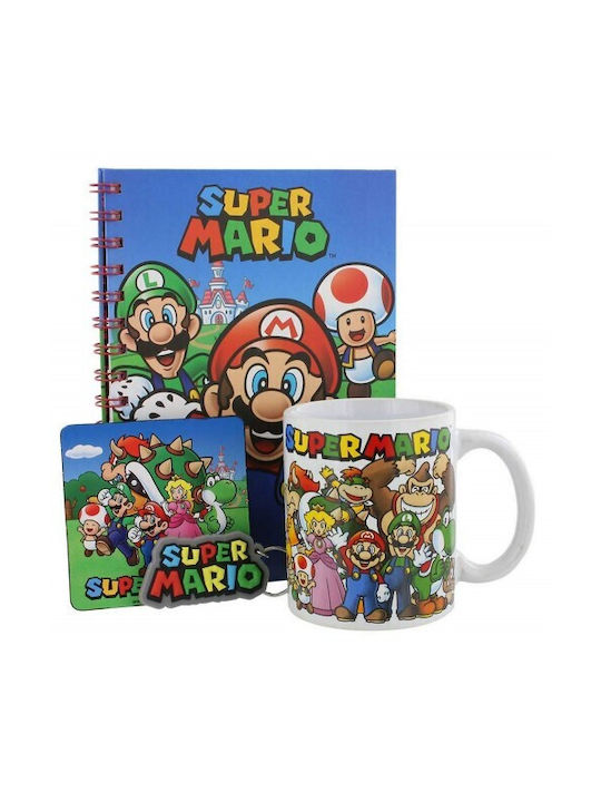 Pyramid International Super Mario Set Κούπα Κεραμική Πολύχρωμη