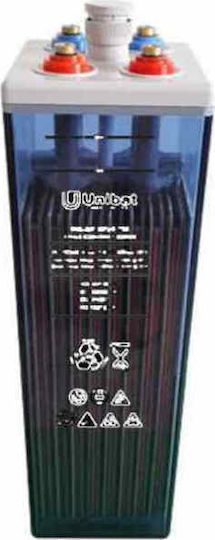 Unibat Solar Μπαταρία Φωτοβολταϊκών OPzS Ανοιχτού Τύπου 2V 924Ah C100