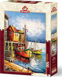 Orange Harbor Puzzle 2D 500pcs Orange Harbor Puzzle 2D 500pcs
