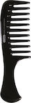 Titania Hair Care Comb Hair for Detangling Black