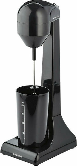 Bianco 00C061400BAGR Spumieră de cafea Tabletop 100W cu 2 viteze Negru