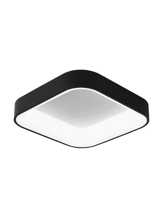 Atman Las Palmas Modern Plastic Ceiling Mount Light with Integrated LED in Black color 50pcs