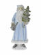 Iliadis Santa Claus Silver 21x9x9cm