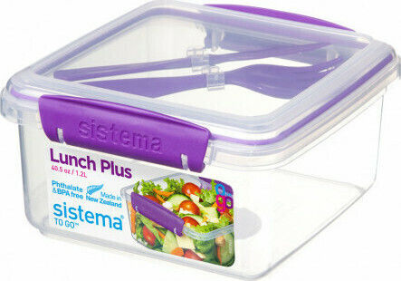 Sistema Lunch Plus Kunststoff Lila 1,2 l Sistema Lunch Plus Kunststoff Lila 1,2 l