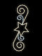 Eurolamp Plastic Christmas Decorative Star 10cm White