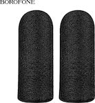 Borofone BG1 Superconducting Fiber Finger Sleeves In Black Colour