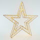 Eurolamp Metal Illuminated Christmas Decorative Desktop Star