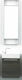 FT21.046.002GO Waschtisch mit Waschbecken & Spiegel L46xB26xH52cm G-oak