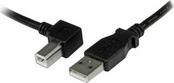 StarTech USB 2.0 Cablu USB-A - USB-B Negru 1m U...