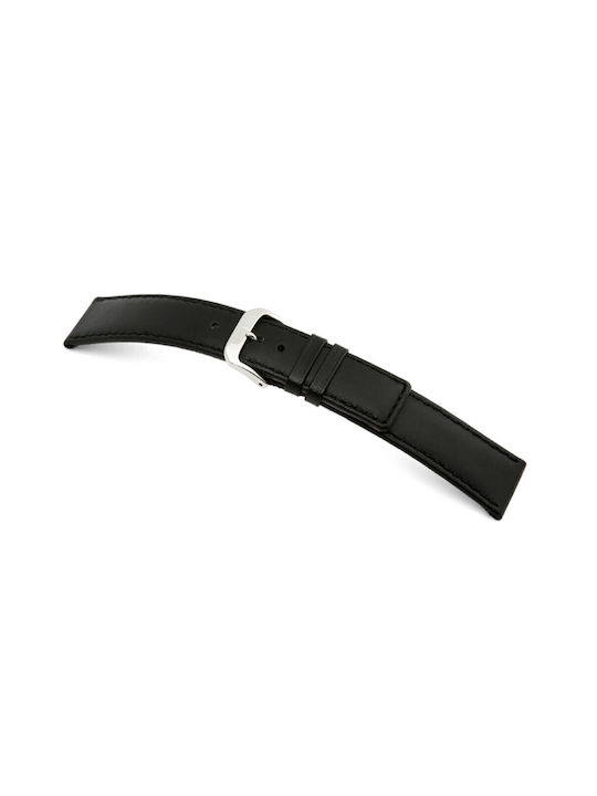 Strap RIOS1931 Cashmere Black Leather 22mm