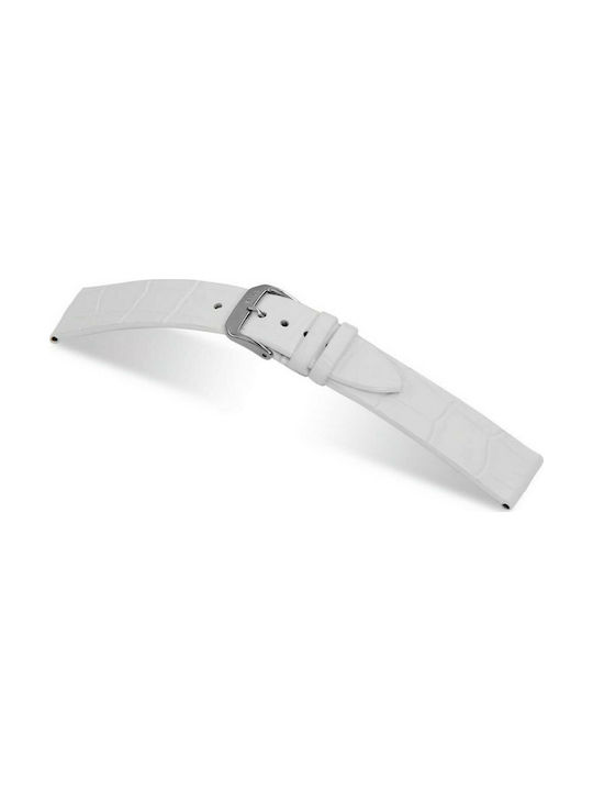 Strap RIOS1931 Miami White Leather 20mm