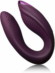 Rocks Off Chick Diva Vibrator for Couples with Remote Control Purple