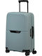 Samsonite MAGNUM Cabin Hard Gray Suitcase With 4 Wheels Height 55cm