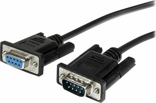 StarTech Καλώδιο RS232 9-pin male σε RS232 9-pin female 2m MXT1002MBK 1τμχ