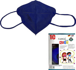 Famex Kids Mask FFP2 NR Schutzmaske FFP2 Marine...