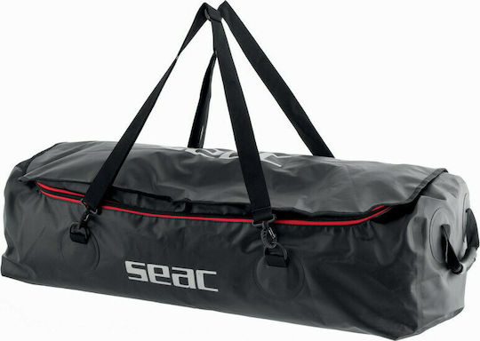 Seac U Boot Wasserdichte Tasche Umhängetasche mit einer Kapazität von 130 Litern Schwarz