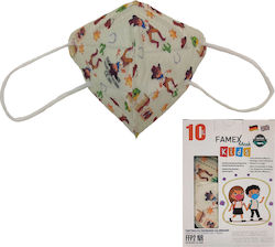 Famex Kids Mask FFP2 NR Schutzmaske FFP2 Mehrfa...