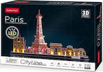 Paris Led Edition 3D Puzzle 115 Pieces