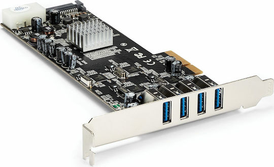 StarTech Κάρτα PCIe σε 4 θύρες USB 3.0