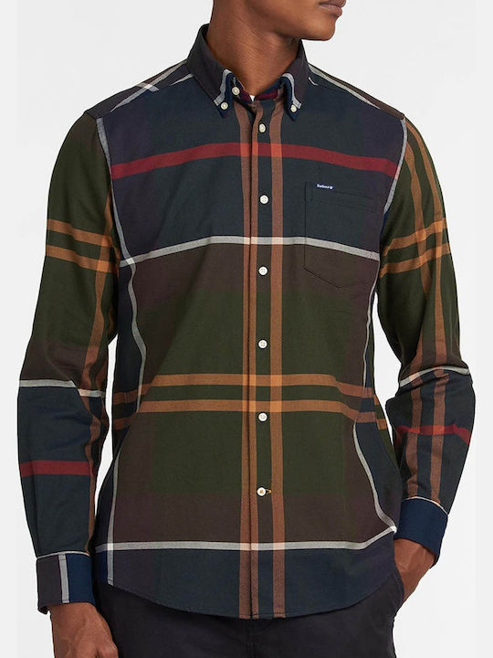 Barbour Dunoon Μακρυμάνικo Βαμβακερό Πουκάμισο ...