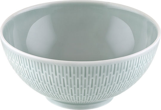 Bauscher Scope Glow Serving Bowl Round made of Porcelain Grey with Diameter 13cm