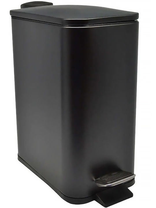 Ankor Inox Perie de toaletă Închidere lentă 5lt Negru