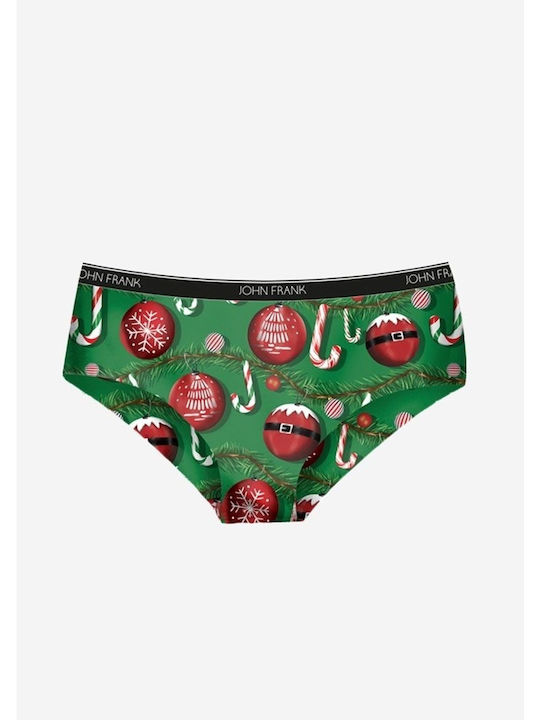 Santa Ball Βαμβακερό Γυναικείο Slip Santa Ball