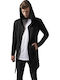 Мъжка Жилетка Fleece с Качулка Charcoal