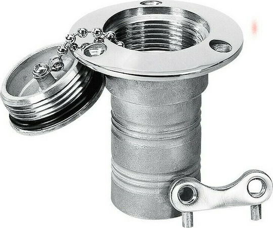 Osculati Τάπα Σκάφους Τάπα Νερού Inox Οβάλ Φ38mm