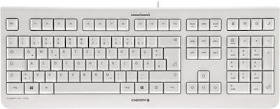 Cherry KC 1000 Doar tastatura Engleză US Pale Gray