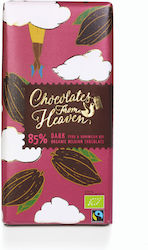 Chocolates from Heaven Peru Dark Οrganic Organic Ciocolata Amaruie cu 85% Cacao 100gr