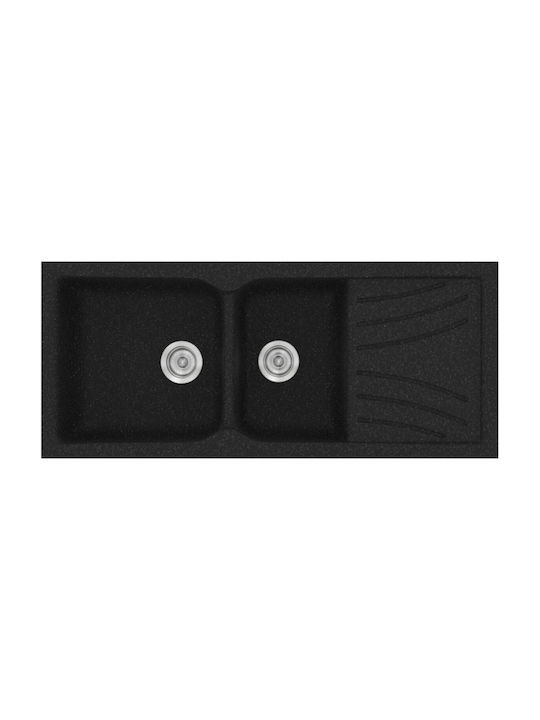 Sanitec Classic Undermount Sink Left Synthetic ...