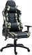 Zita Plus A6350 Artificial Leather Gaming Chair Army