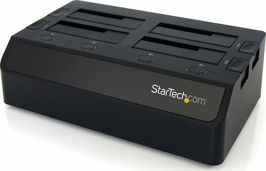 StarTech Docking Station for 4 Hard Drives SATA 2.5" / 3.5" with Connection USB 3.0 (SATDOCK4U3RE)