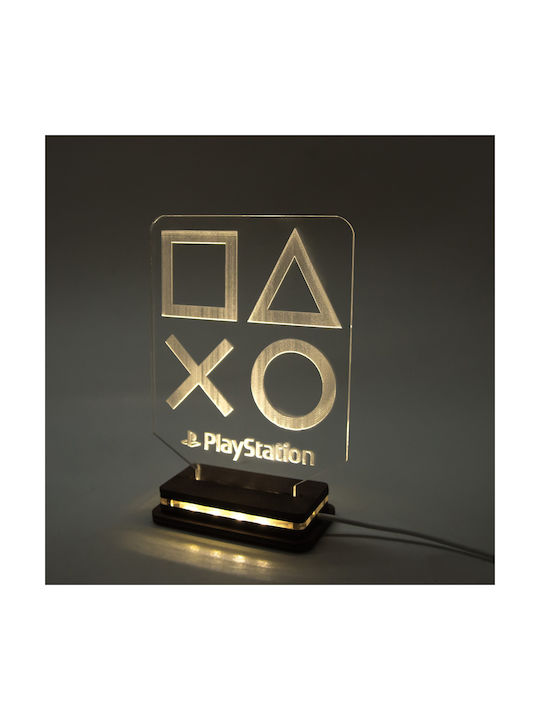 Led Kids Decorative Lamp Playstation Transparent