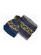 Stamion Kids Beanie Set with Scarf Knitted Blue