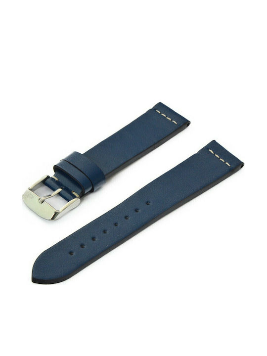 Morellato Paros Lederriemen Marineblau 20mm
