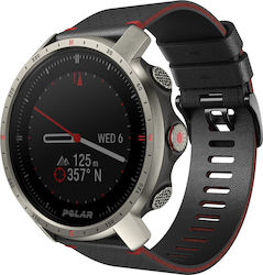 Polar Grit X Pro Αδιάβροχο Smartwatch με Παλμογράφο (Titan)