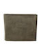 Ginis L-1304 Men's Leather Wallet Brown