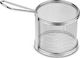 Dianomiki Deep Fry Basket Serving Basket Metallic with Diameter 9cm and Height 8.5cm 1pcs