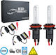 GloboStar Lampen Auto CB Line Kit H16 Canbus Xenon 6000K Kaltes Weiß 9-16V 70W 2Stück