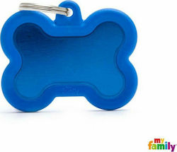 My Family Hushtag Hundemarke Blau FTHTA01BL