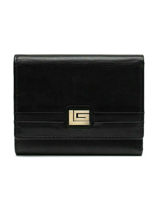 Guy Laroche 23115 Small Leather Women's Wallet with RFID Black