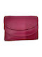CG 116 Klein Leder Damen Geldbörse Rot