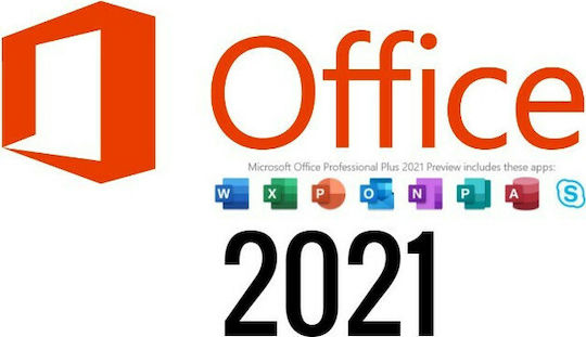 Microsoft Office Professional Plus 2021 English in Electronic license for 5 Users MSOPP21MR5