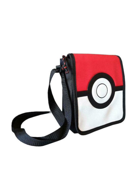 CyP Brands Poke Ball Παιδική Τσάντα Ώμου Πολύχρωμη 16x6x16εκ.