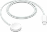 Apple Watch Magnetic Fast Charger to USB-C Cable (1m) Încărcător pentru Ceas Apple Albs