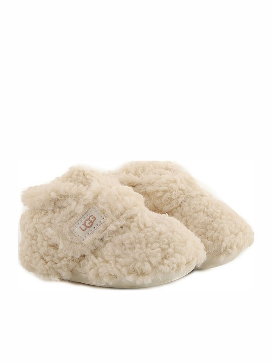 UGG Бебешки Пантофки Бели Bixbee