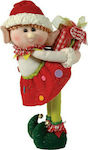 Lianos Christmas Plush Figure Elf Height 48cm